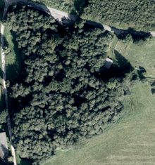 Brenscheider Wäldchen Luftbild